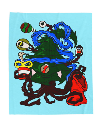Christmas Treeant - Plush Blanket