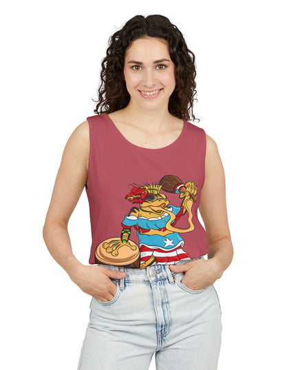 Tank Top - Puerto Rican Isabela Coqui Print