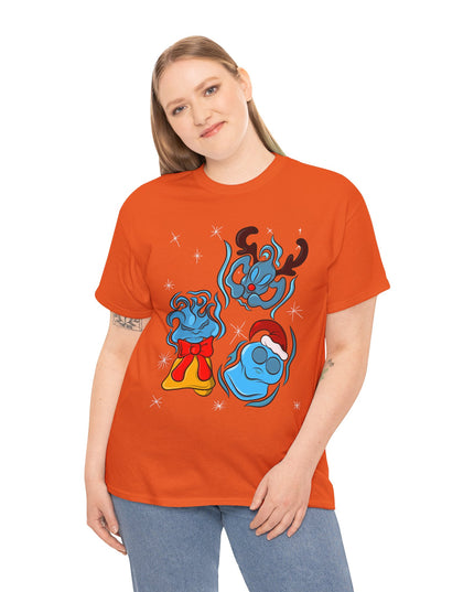 Twinkling Xmas Will O' Wisp - Adult Graphic Tee Shirt
