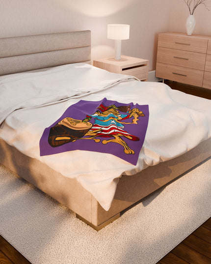 Plush Blanket - Puerto Rican Isabela Coqui