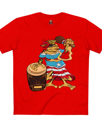 Mens Staple Tee Shirt - Puerto Rican Isabela Coqui