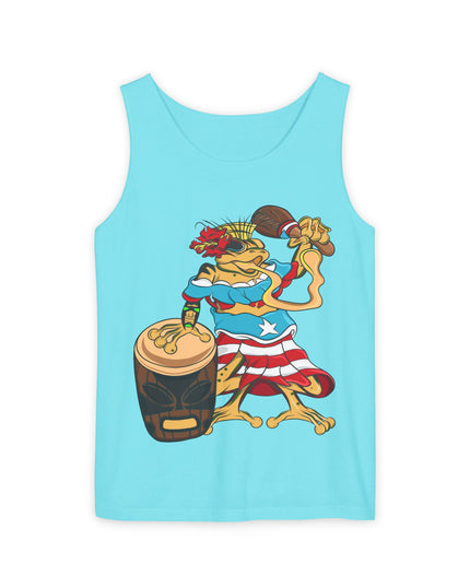 Tank Top - Puerto Rican Isabela Coqui Print