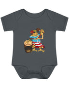 NB (0-3M) / Charcoal