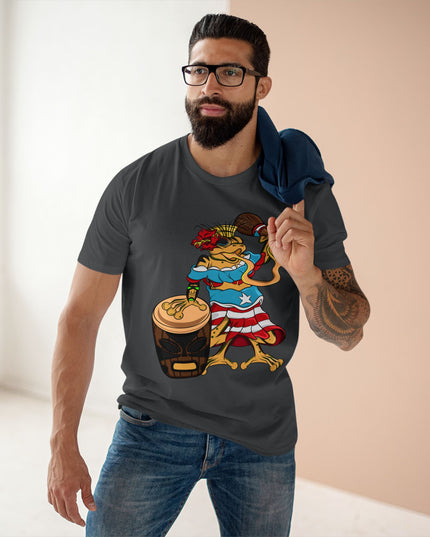 Mens Staple Tee Shirt - Puerto Rican Isabela Coqui