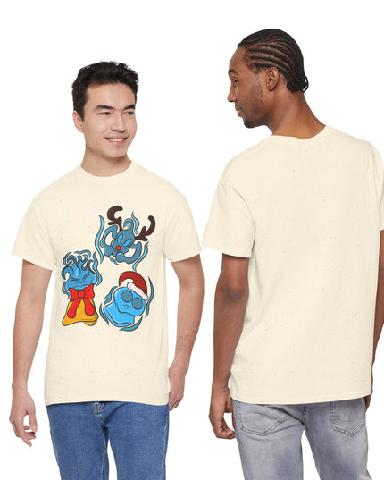 Twinkling Xmas Will O' Wisp - Adult Graphic Tee Shirt