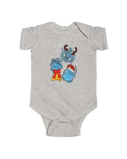 Sparkling Xmas Will O' Wisp - Infant Bodysuit