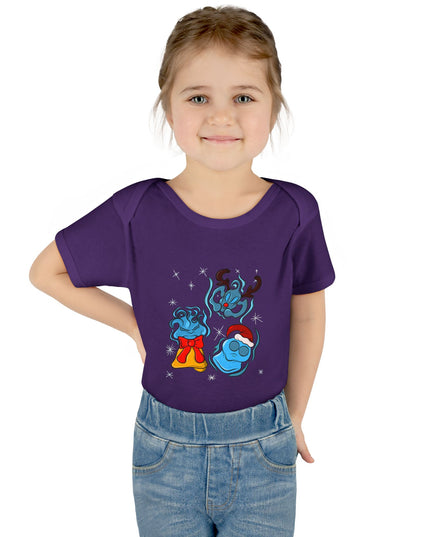 Sparkling Xmas Will O' Wisp - Infant Jersey Bodysuit