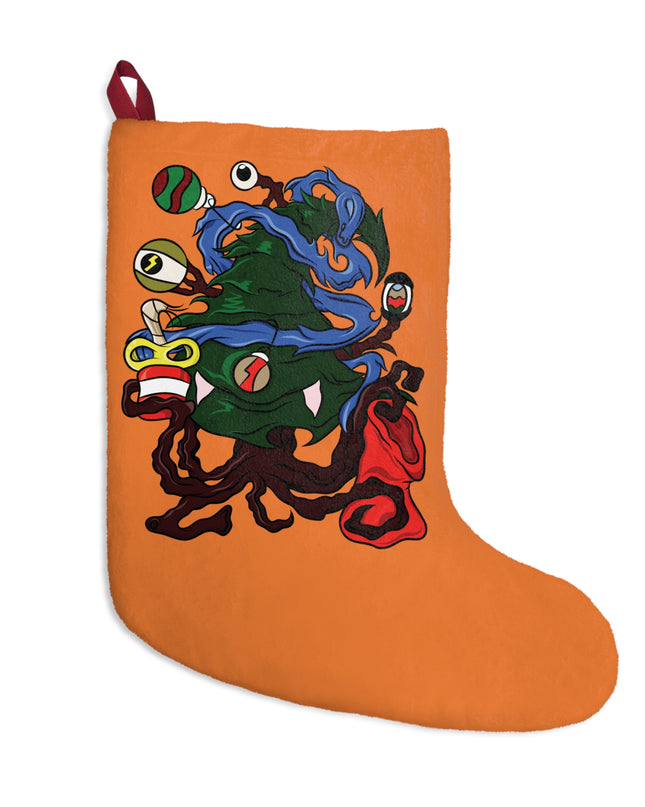 Christmas Treeant - Light Orange Stocking