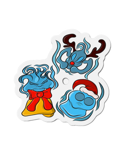 Xmas Will O' Wisp - Die-Cut Magnet