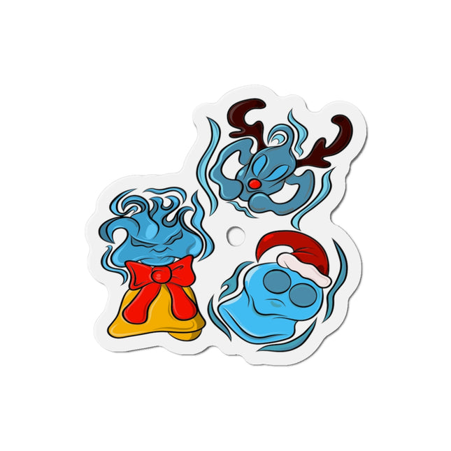 Xmas Will O' Wisp - Die-Cut Magnet
