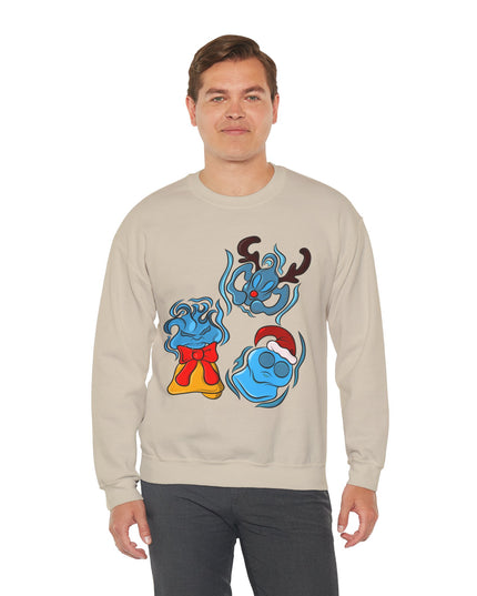 Xmas Will O' Wisp - Unisex Heavy Blend Crewneck Sweatshirt