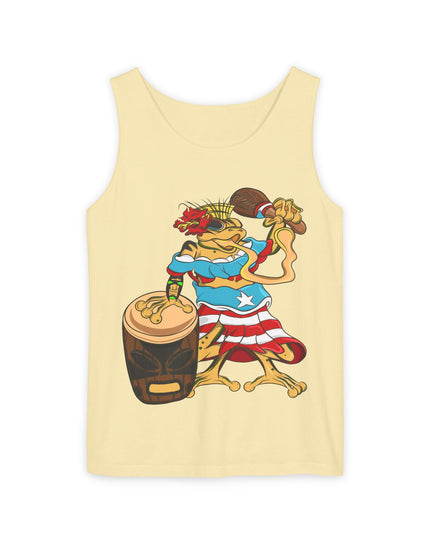 Tank Top - Puerto Rican Isabela Coqui Print
