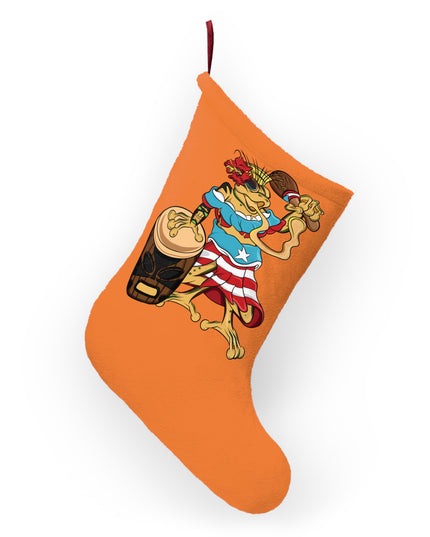 Puerto Rican Isabella Coqui - Light Orange Stocking