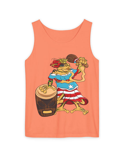 Tank Top - Puerto Rican Isabela Coqui Print