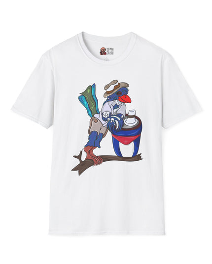 Mateo Armas the Cuban Trogon - Unisex Graphic Tee Shirt