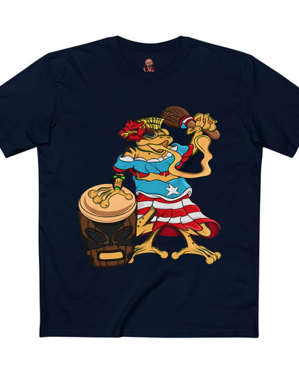 Mens Staple Tee Shirt - Puerto Rican Isabela Coqui