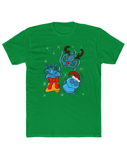 Sparkling Xmas Will O' Wisp - Unisex Adult Graphic Tee Shirt
