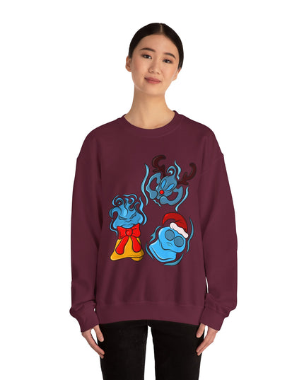 Xmas Will O' Wisp - Unisex Heavy Blend Crewneck Sweatshirt