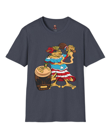 Unisex Graphic Tee Shirt - Puerto Rican Isabela Coqui