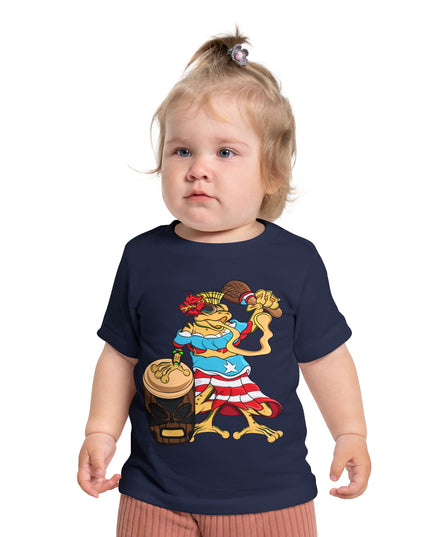 Puerto Rican Isabella Coquí - Baby Short Sleeve T-Shirt