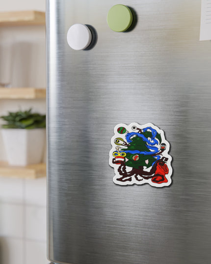 Christmas Treeant - Die-Cut Magnet