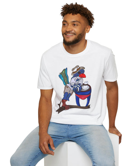 Mateo Armas the Cuban Trogon - Unisex Graphic Tee Shirt