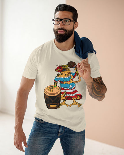 Mens Staple Tee Shirt - Puerto Rican Isabela Coqui