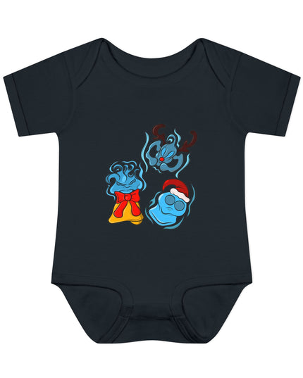 Xmas Will O Wisp - Infant Baby Rib Bodysuit