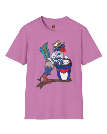 Mateo Armas the Cuban Trogon - Unisex Graphic Tee Shirt