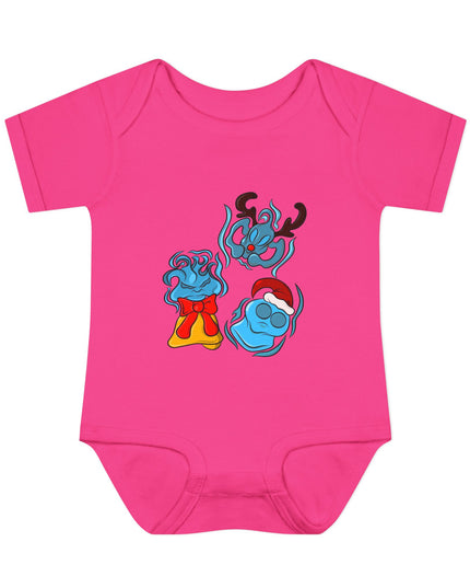 Xmas Will O Wisp - Infant Baby Rib Bodysuit
