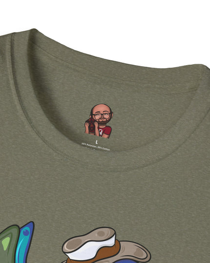 Mateo Armas the Cuban Trogon - Unisex Graphic Tee Shirt