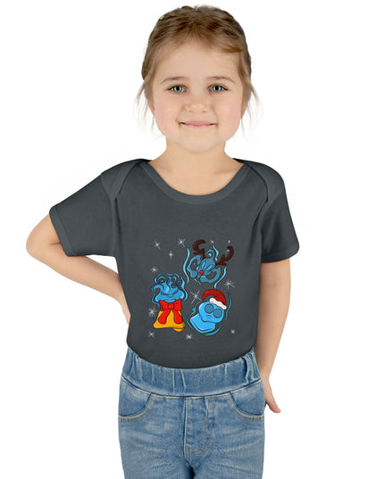 Sparkling Xmas Will O' Wisp - Infant Jersey Bodysuit