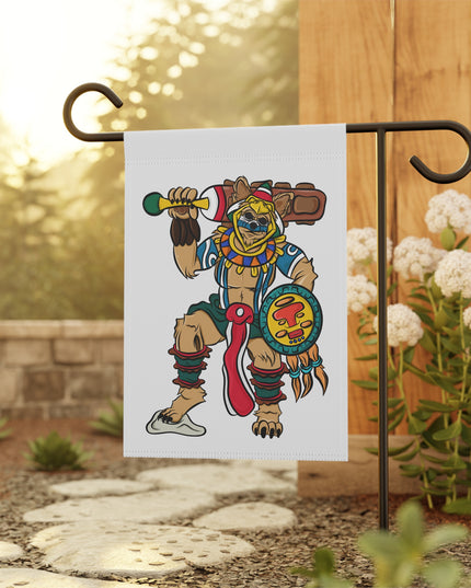 Abund Techichi the Mexican Warrior - Garden Banner