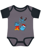 NB (0-3M) / Granite Heather/Black