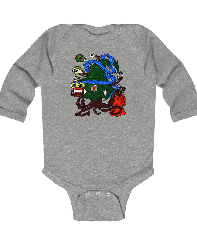 Christmas Treeant - Infant Long Sleeve Bodysuit