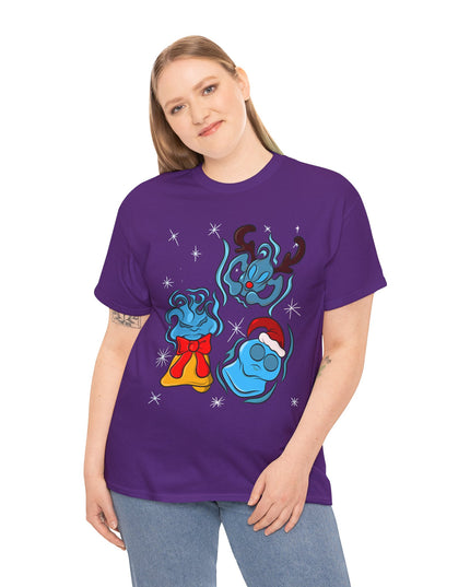 Twinkling Xmas Will O' Wisp - Adult Graphic Tee Shirt