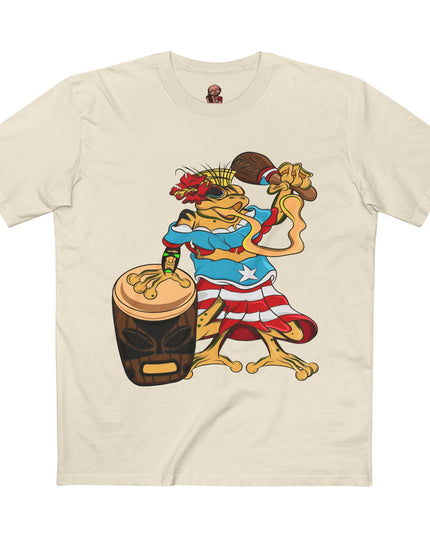 Mens Staple Tee Shirt - Puerto Rican Isabela Coqui