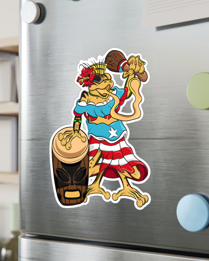 Puerto Rican Isabella Coqui - Kiss-Cut Vinyl Decal Sticker