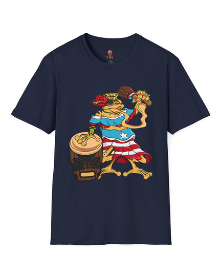 Unisex Graphic Tee Shirt - Puerto Rican Isabela Coqui