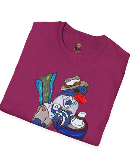 Mateo Armas the Cuban Trogon - Unisex Graphic Tee Shirt