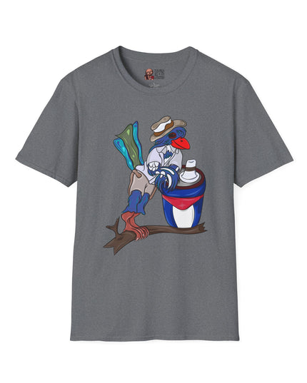 Mateo Armas the Cuban Trogon - Unisex Graphic Tee Shirt