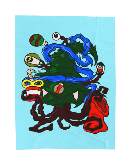 Christmas Treeant - Plush Blanket