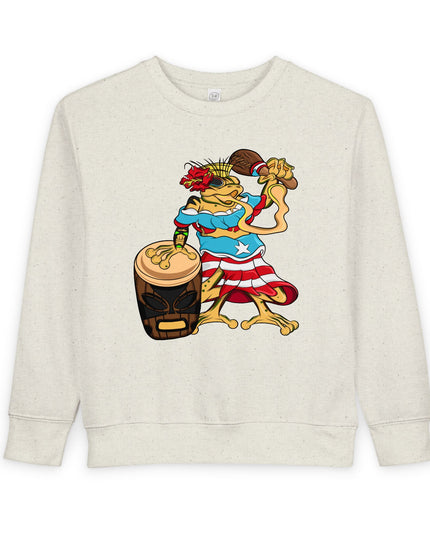 Puerto Rican Isabella Coqui Toddler Sweatshirt