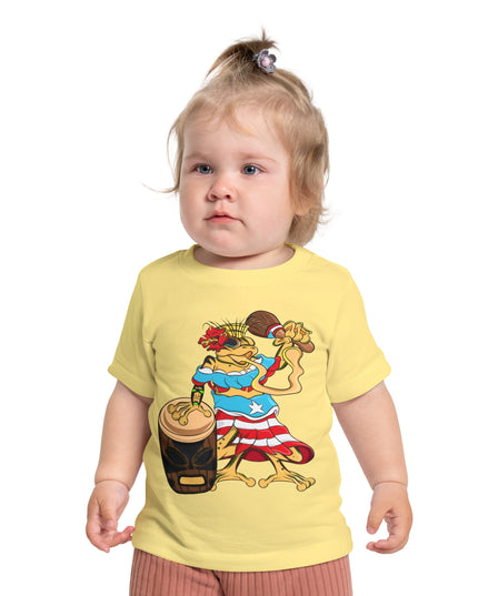Puerto Rican Isabella Coquí - Baby Short Sleeve T-Shirt
