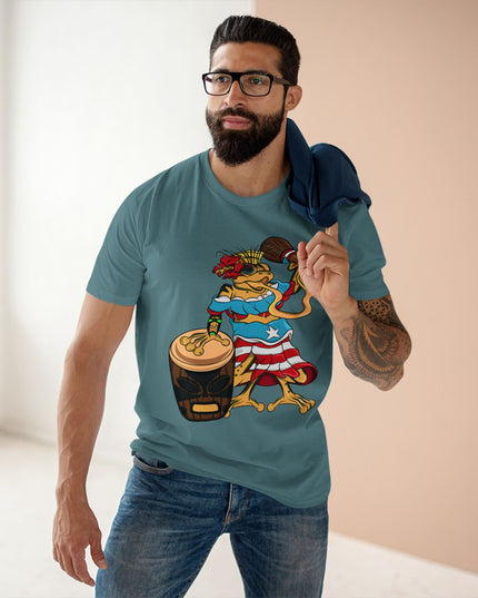 Mens Staple Tee Shirt - Puerto Rican Isabela Coqui