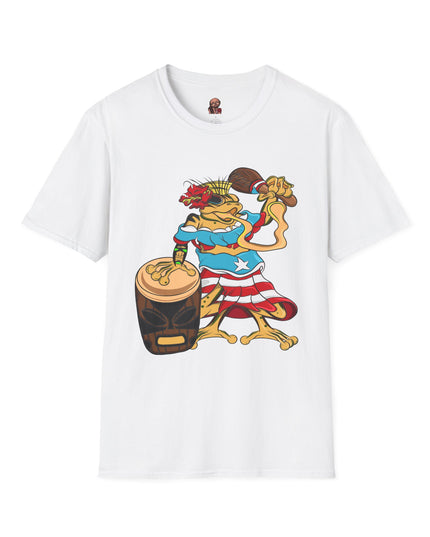 Unisex Graphic Tee Shirt - Puerto Rican Isabela Coqui