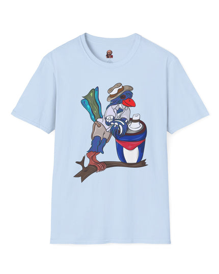 Mateo Armas the Cuban Trogon - Unisex Graphic Tee Shirt