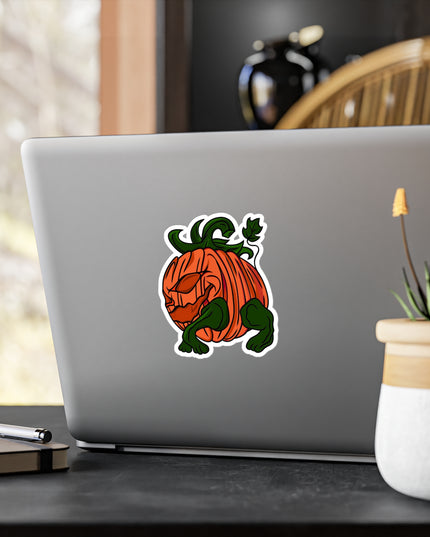 Pumpkin Hog - Kiss-Cut Vinyl Decal Sticker