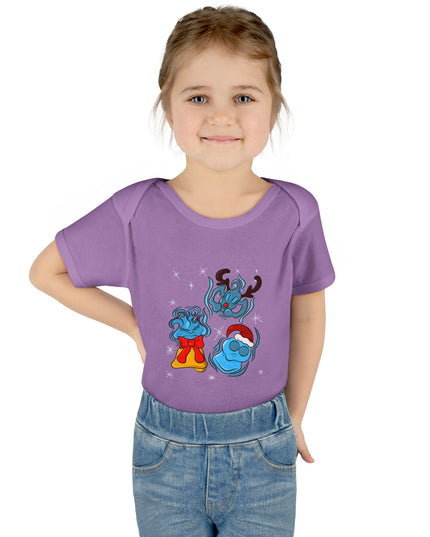 Sparkling Xmas Will O' Wisp - Infant Jersey Bodysuit