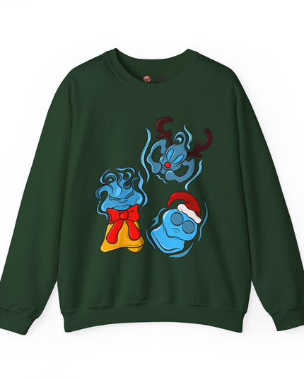 Xmas Will O' Wisp - Unisex Heavy Blend Crewneck Sweatshirt